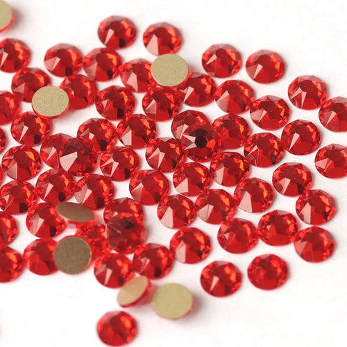 Siam Non Hotfix Flatback Rhinestones