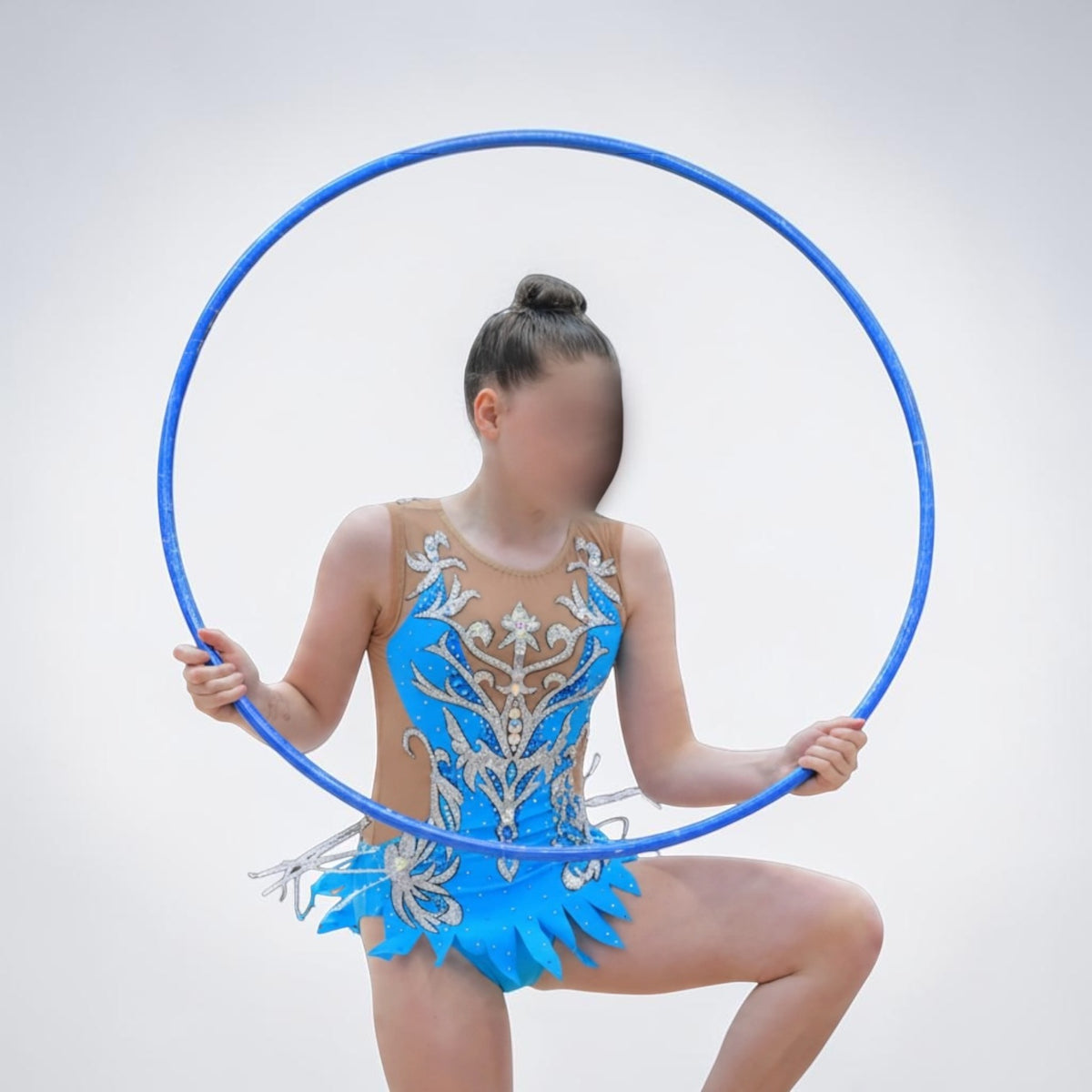 Turquoise Flare – Pre-loved Aura Leotard