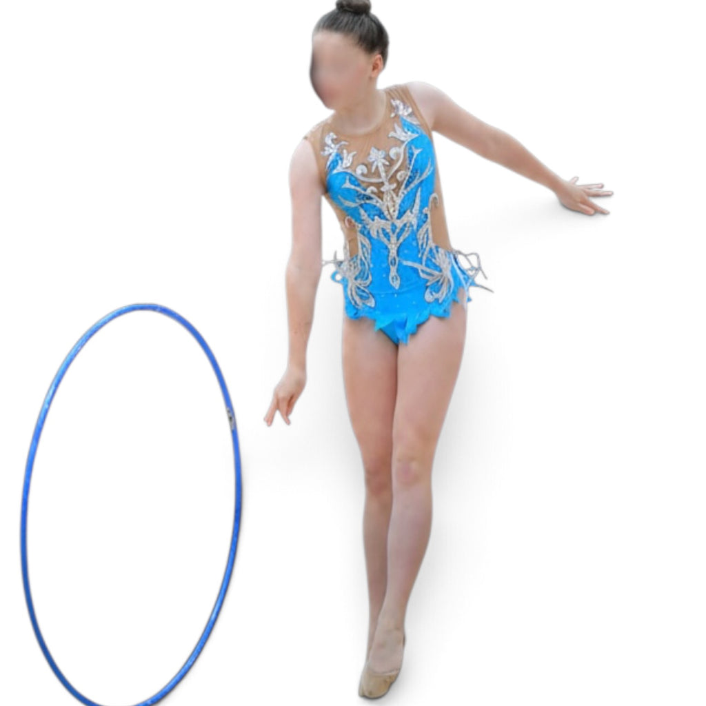 Turquoise Flare – Pre-loved Aura Leotard