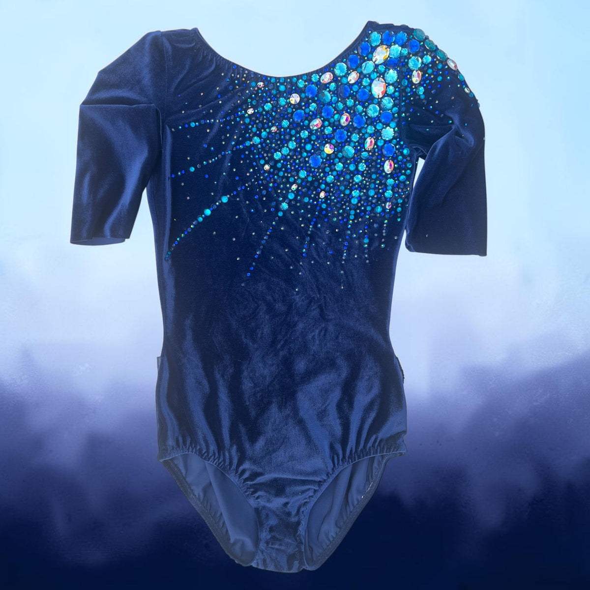 Midnight Stardust – Pre-loved Aura Leotard