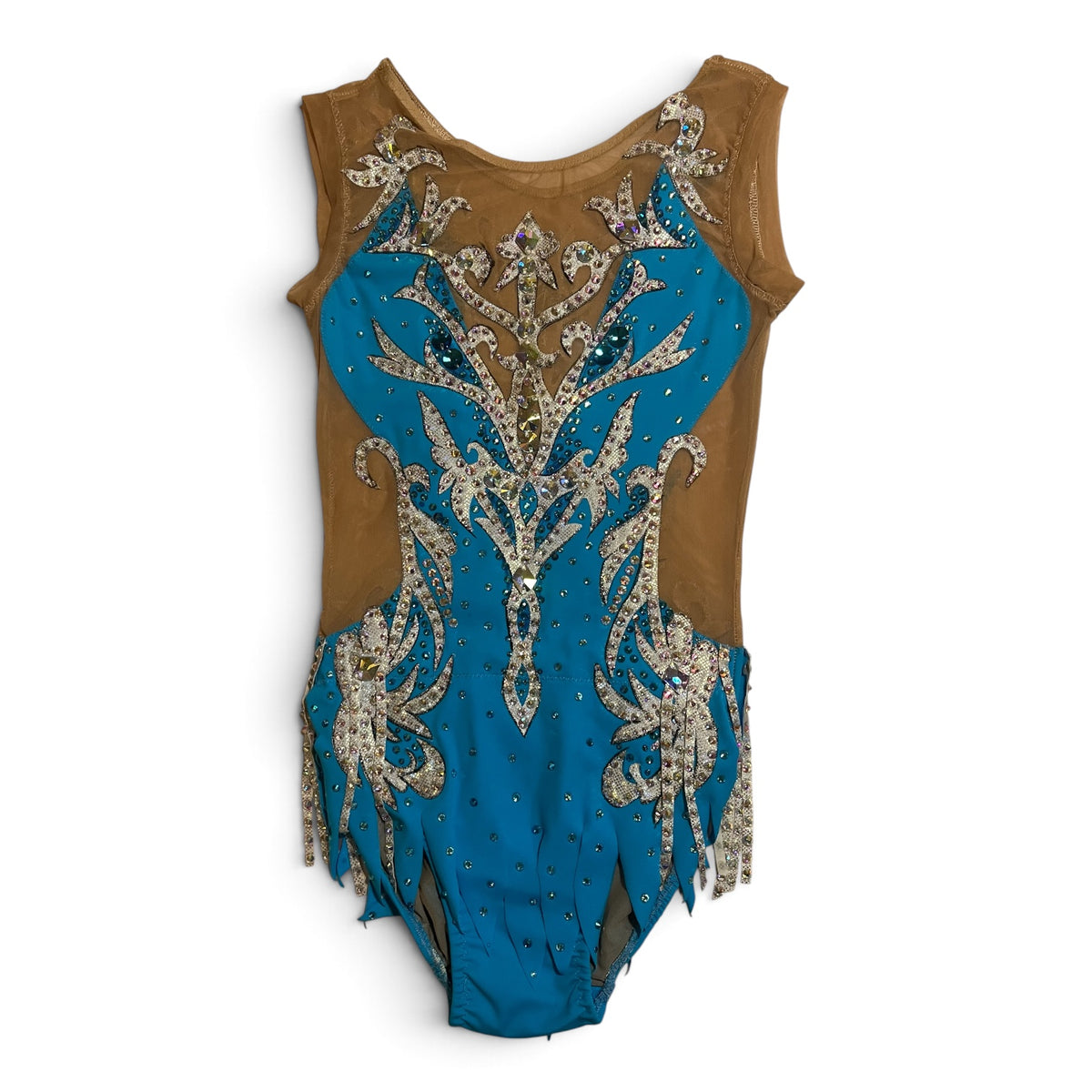 Turquoise Flare – Pre-loved Aura Leotard