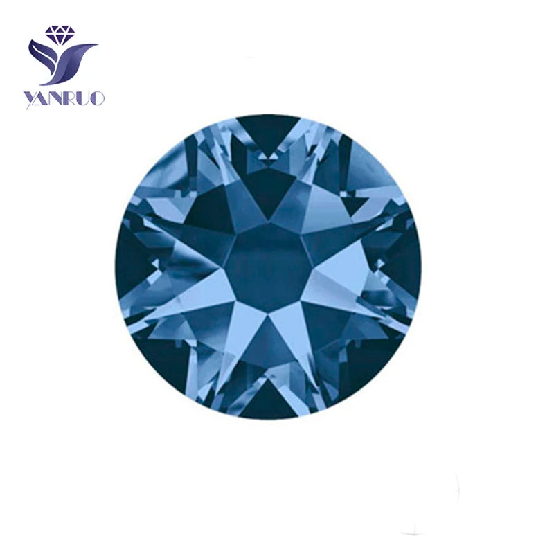 2088 Non-Hotfix Flatback Glass Rhinestones – Glue-On Crystals for Costumes