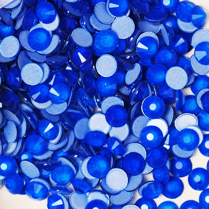 Neon Fluorescent Flatback Acrylic Rhinestones – Glue-On for Costumes