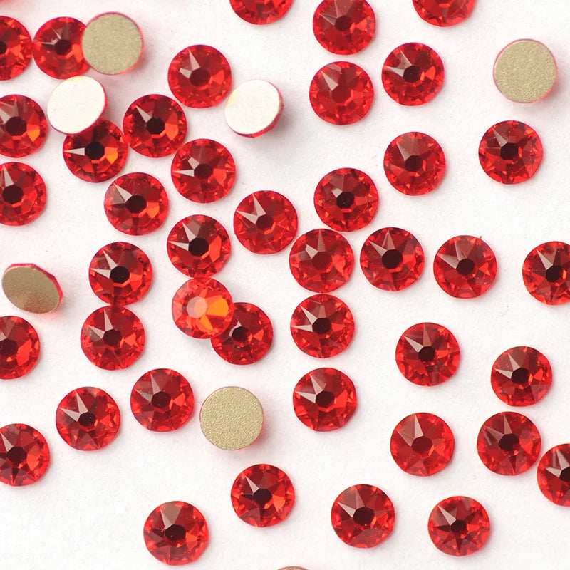 2088 Non-Hotfix Flatback Glass Rhinestones – Glue-On Crystals for Costumes