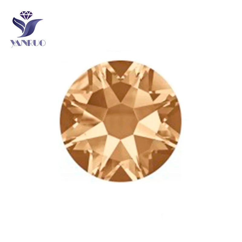 2088 Non-Hotfix Flatback Glass Rhinestones – Glue-On Crystals for Costumes